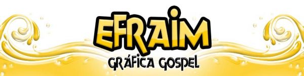 criação de logotipo - Efraim Gráfica Gospel